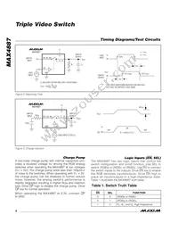 MAX4887ETE+T Datasheet Page 8