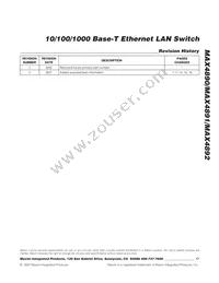 MAX4891ETJ+T Datasheet Page 17