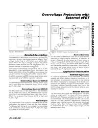 MAX4925ELT+T Datasheet Page 5