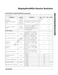 MAX4928AETN+T Datasheet Page 3