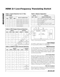 MAX4929EEEP+T Datasheet Page 8