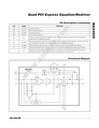 MAX4950CTO+T Datasheet Page 7