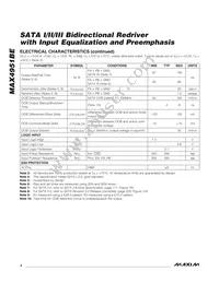 MAX4951BECTP+GH7 Datasheet Page 4