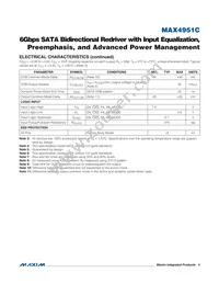 MAX4951CTP+TGH7 Datasheet Page 4