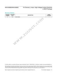 MAX4968BEXB+T Datasheet Page 19