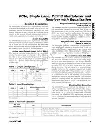 MAX4969CTO+T Datasheet Page 9