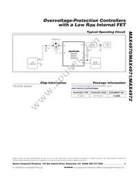 MAX4971EWC+ Datasheet Page 9