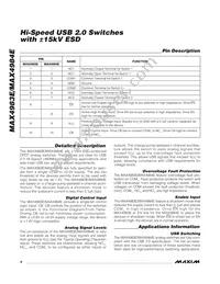 MAX4984EEVB+ Datasheet Page 8