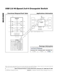MAX4989ETD+T Datasheet Page 8