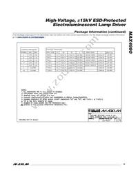 MAX4990ETD+TG47 Datasheet Page 15