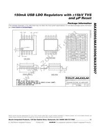 MAX5006ACUB+T Datasheet Page 13