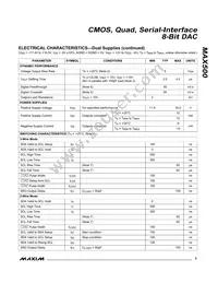 MAX500BC/D Datasheet Page 3
