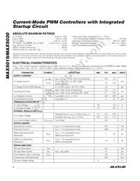 MAX5019CSA+TG002 Datasheet Page 2