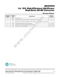 MAX5035EASA/V+T Datasheet Page 17