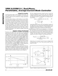 MAX5037AETH-T Datasheet Page 18