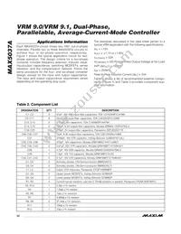 MAX5037AETH-T Datasheet Page 22