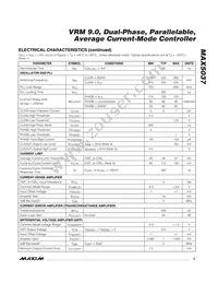 MAX5037ETH-T Datasheet Page 3