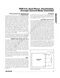 MAX5037ETH-T Datasheet Page 19