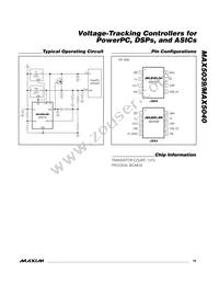 MAX5039EUA+T Datasheet Page 19