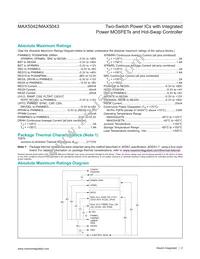 MAX5043ETN+T Datasheet Page 2