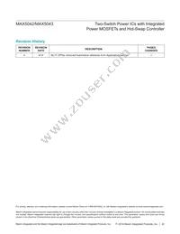 MAX5043ETN+T Datasheet Page 22