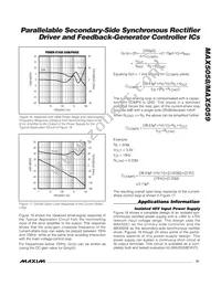 MAX5058EUI+T Datasheet Page 21