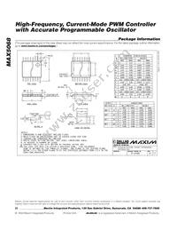 MAX5068DAUE-T Datasheet Page 20