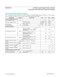 MAX5072ETJ+T Datasheet Page 3