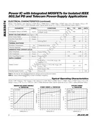 MAX5074AUP+T Datasheet Page 4