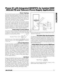 MAX5074AUP+T Datasheet Page 9