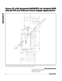 MAX5074AUP+T Datasheet Page 12