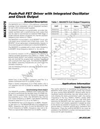 MAX5075CAUA-T Datasheet Page 6