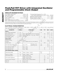 MAX5077AUD-T Datasheet Page 2