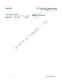 MAX5079EUD+TG48 Datasheet Page 17