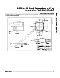 MAX5089ATE+ Datasheet Page 23