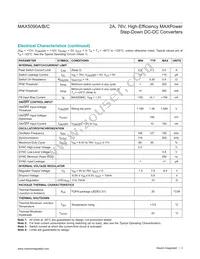 MAX5090CATE/GG8 Datasheet Page 3