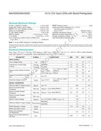 MAX5093AATE+ Datasheet Page 2
