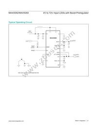 MAX5093AATE+ Datasheet Page 21