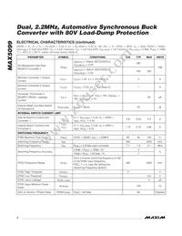 MAX5099ATJ+T Datasheet Page 4