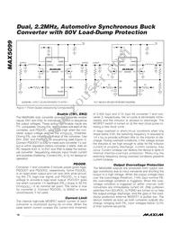 MAX5099ATJ+T Datasheet Page 16