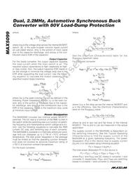 MAX5099ATJ+T Datasheet Page 20