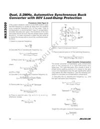 MAX5099ATJ+T Datasheet Page 22