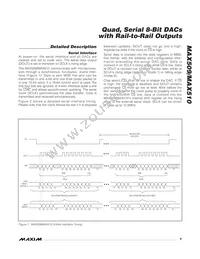 MAX509AEAP+T Datasheet Page 9