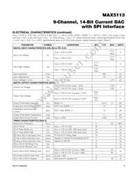 MAX5113GWX+T Datasheet Page 5