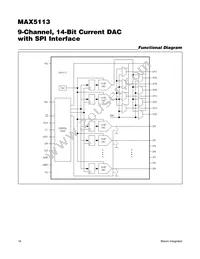 MAX5113GWX+T Datasheet Page 16