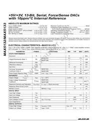 MAX5133AEEE+T Datasheet Page 2