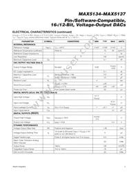 MAX5134AGUE+T Datasheet Page 3