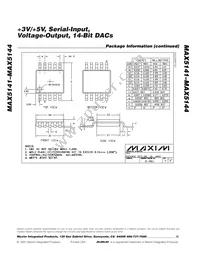 MAX5141EUA+TG075 Datasheet Page 12
