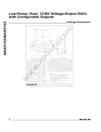 MAX5152AEEE+T Datasheet Page 18