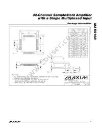 MAX5168NCCM+T Datasheet Page 11